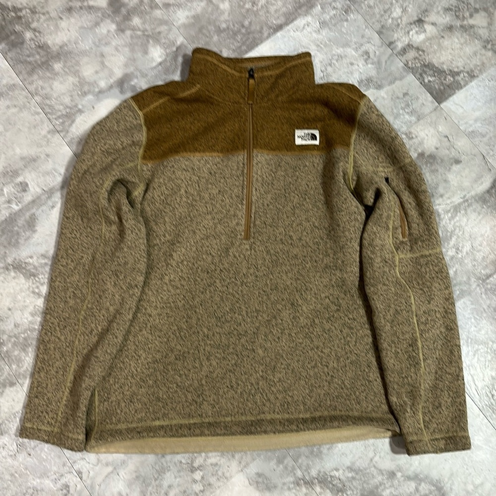 North face 1/4 zip pullover